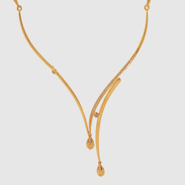 Hill Tribe Silver & Gold Necklace – TASI Designs
