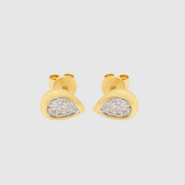 Zeya Gold jewellery  Buy Zeya Care Spiral Dangler Gold Earrings 18k Online   Nykaa Fashion